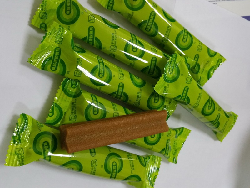 長(zhǎng)條型食品包裝機(jī)樣品案例